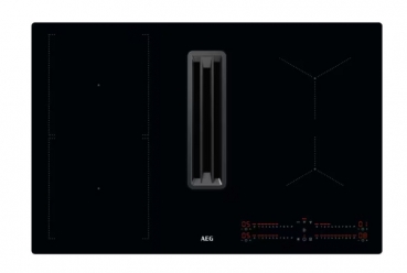 AEG CD8454K Autarkes Kochfeld mit integriertem Dunstabzug / Muldenlüfter / Umluft / 80cm