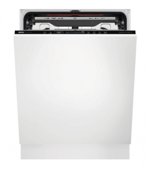 AEG PD8000 8000 SprayZone / Vollintegrierter-Geschirrspüler / WLAN-fähig 60 cm / AirDry - perfekte Trocknungsergebnisse / MaxiFlex Besteckschublade / QuickSelect Display