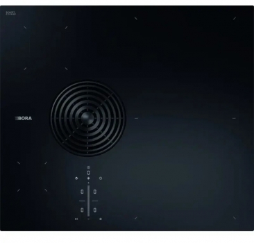 BORA S Pure PURSA2R Rough (Matt) Induktions-Kochfeld mit integriertem Kochfeldabzug - Abluft