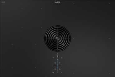 BORA M Pure PURMA2R Rough (Matt) Flächeninduktions-Kochfeld mit integriertem Kochfeldabzug - Abluft