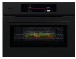 AEG CM9600T 9000 ProAssist / Einbau-Kompaktbackofen / WLAN-fähig / Mikrowelle / Emaille-Beschichtung / Matt Black