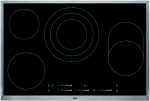 AEG HD8480K = HK854870XB Autarkes Glaskeramik Kochfeld kein Induktion 76,6 cm